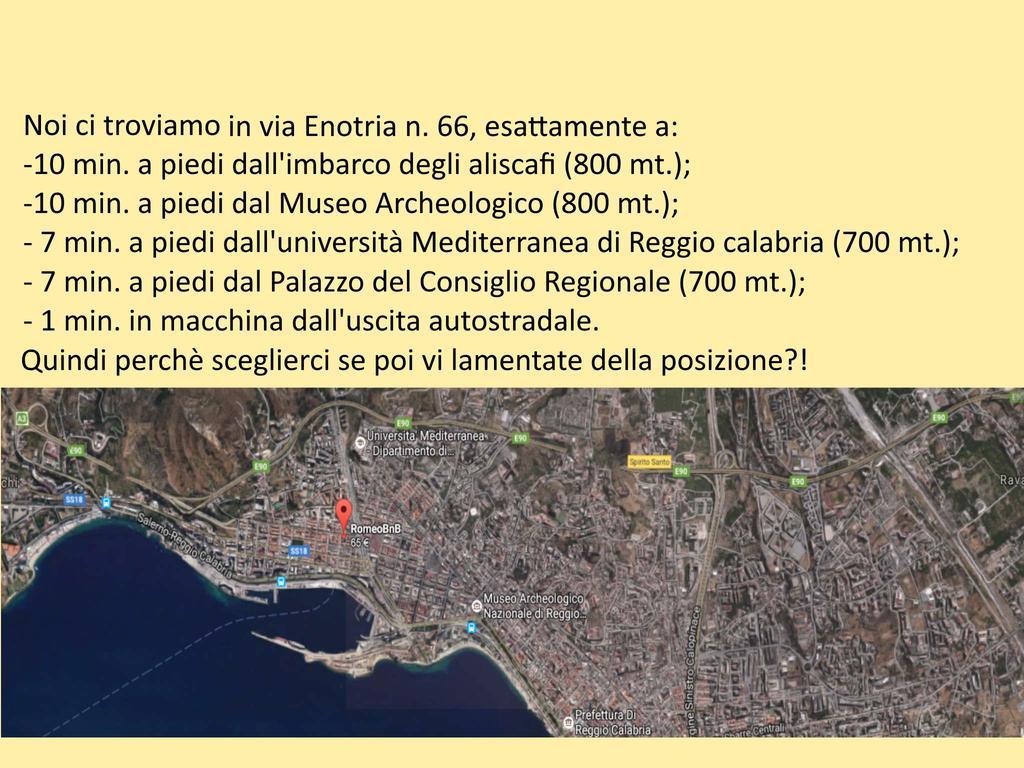 Romeo B&B Reggio di Calabria Ngoại thất bức ảnh